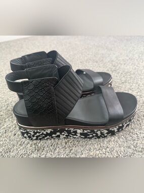 UNITED NUDE RICO SANDAL FOR WOMEN (BLACK) size 40